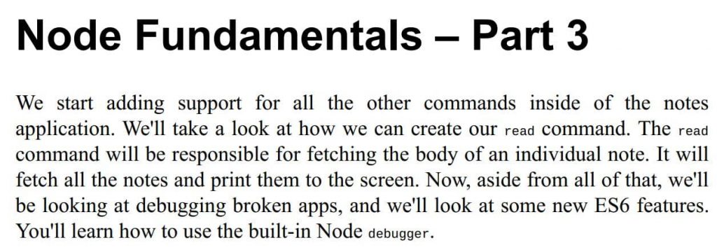 فصل 4 کتاب Learning Node.js Development