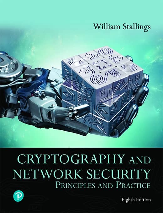 کتاب Cryptography and Network Security نسخه 8 چاپ سال 2021