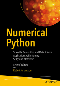 کتاب Numerical Python