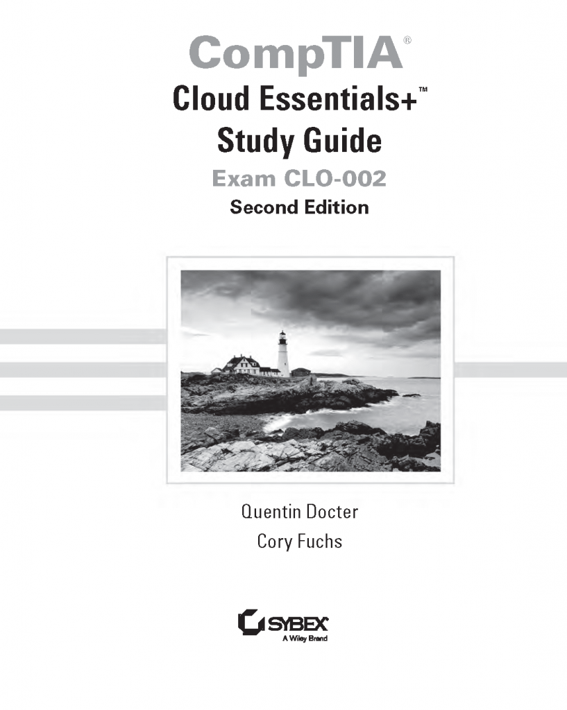 کتاب CompTIA Cloud Essentials+ Study Guide Exam CLO-002