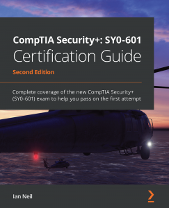 کتاب CompTIA Security+: SY0-601 Certification Guide
