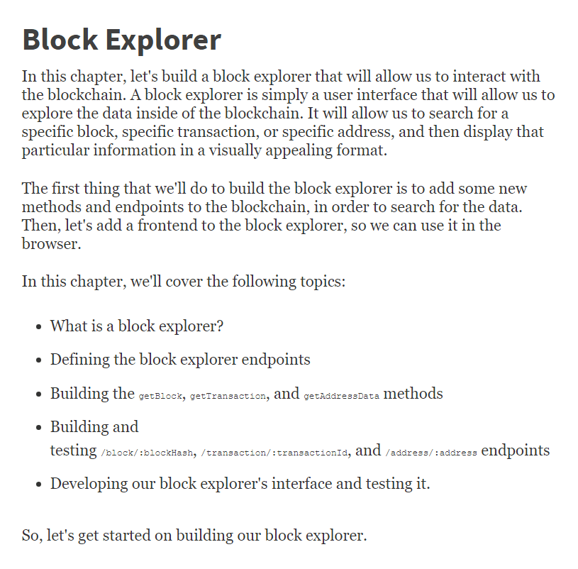 فصل 7 کتاب Learn Blockchain Programming with JavaScript