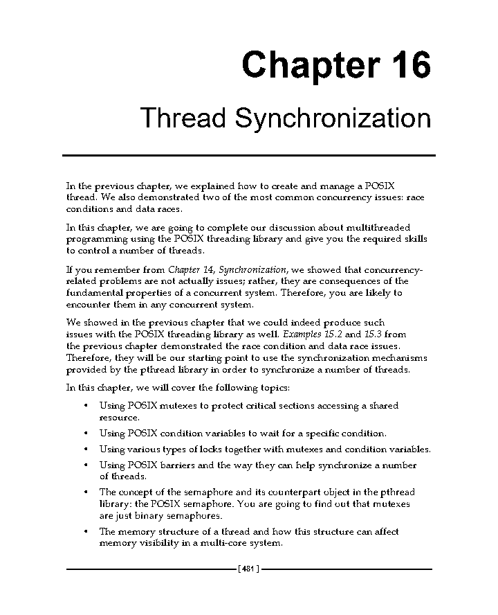 فصل 16 کتاب Extreme C