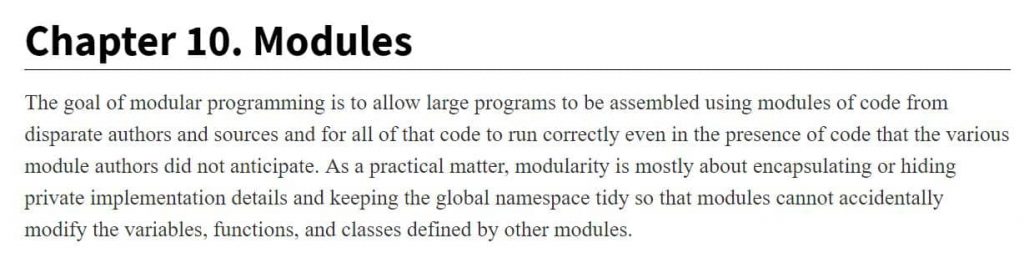 فصل 10 کتاب JavaScript The Definitive Guide