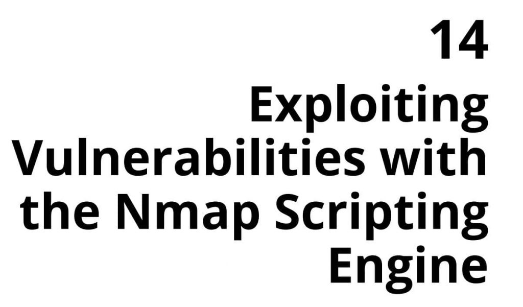 فصل 14 کتاب Nmap Network Exploration and Security Auditing Cookbook