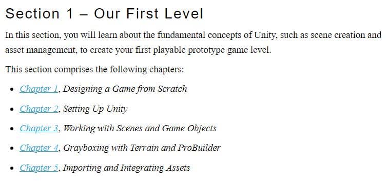 بخش 1 کتاب Hands-On Unity 2021 Game Development