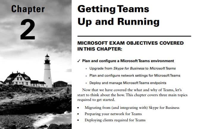 فصل 2 کتاب MCA Microsoft 365 Teams Administrator Study Guide