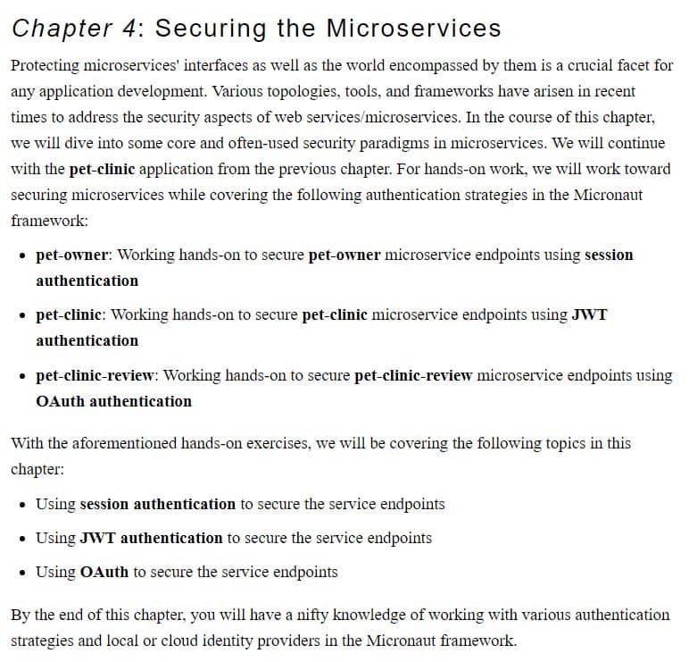 فصل 4 کتاب Building Microservices with Micronaut