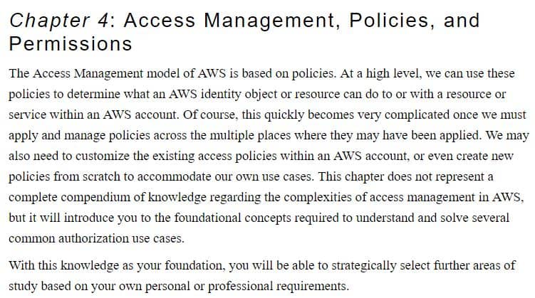 فصل 4 کتاب Implementing Identity Management on AWS