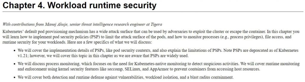 فصل 4 کتاب Kubernetes Security and Observability نسخه Early Release