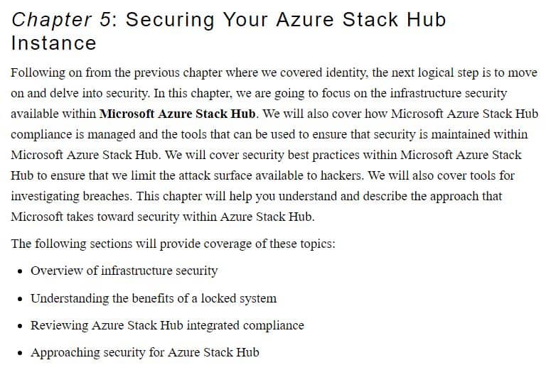 فصل 5 کتاب Azure Stack Hub Demystified