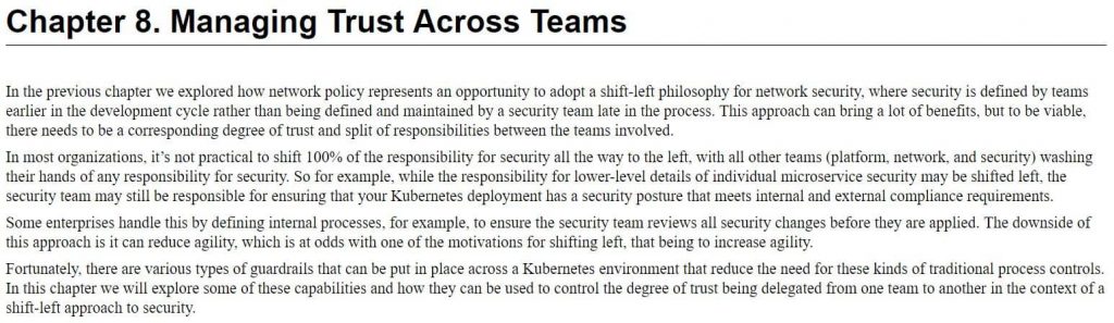 فصل 8 کتاب Kubernetes Security and Observability نسخه Early Release