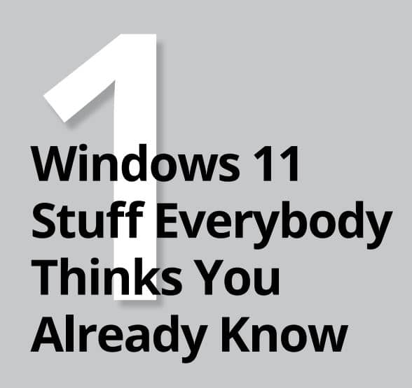 بخش 1 کتاب Windows 11 for Dummies