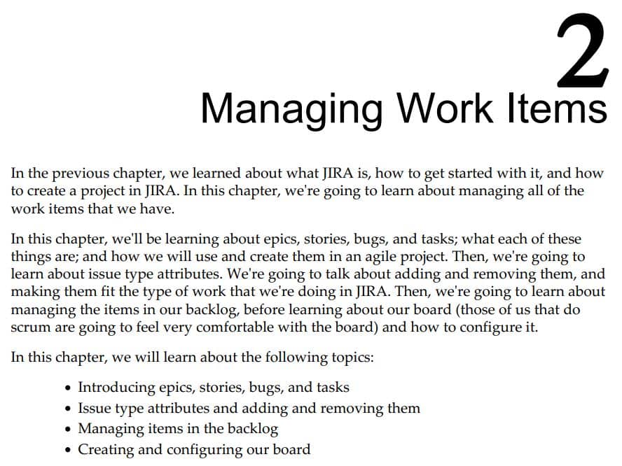 فصل 2 کتاب Hands-On Agile Software Development with JIRA