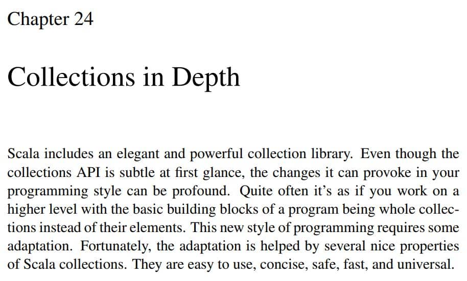 فصل 24 کتاب Programming in Scala