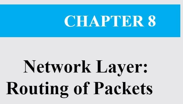 فصل 8 کتاب Data Communications and Networking with TCP/IP Protocol Suite نسخه ششم