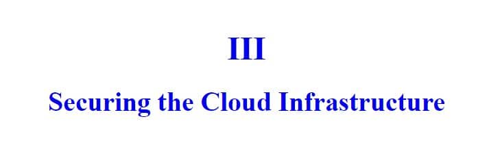 بخش 3 کتاب Cloud Computing Security نسخه دوم