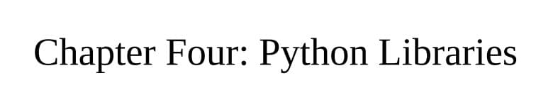 فصل 4 کتاب Python for Data Science