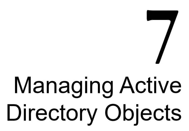 فصل 7 کتاب Mastering Active Directory