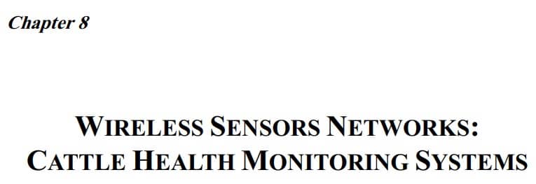 فصل 8 کتاب Wireless Sensor Networks WSN