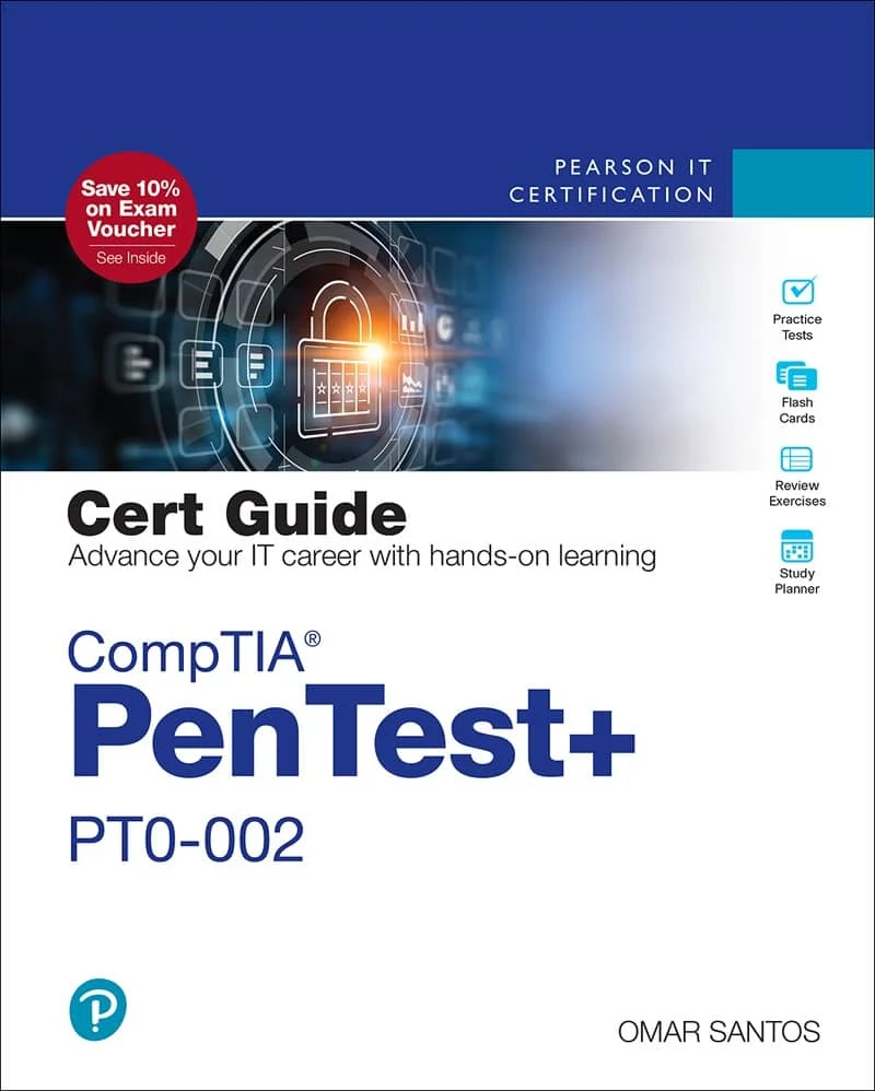 کتاب CompTIA PenTest+ PT0-002 Cert Guide