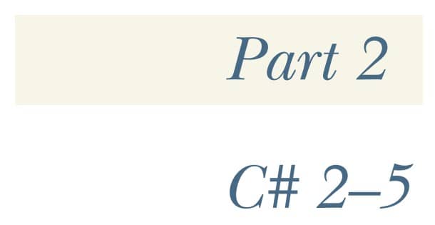 قسمت 2 کتاب C# in Depth نسخه چهارم