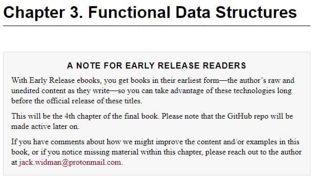 فصل 3 کتاب Learning Functional Programming