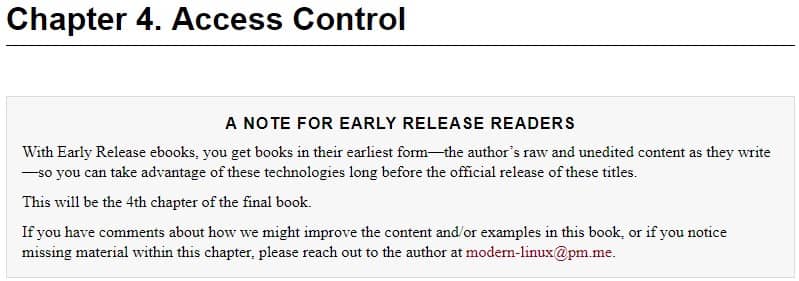 فصل 4 کتاب Learning Modern Linux نسخه Early Release