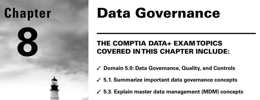 فصل 8 کتاب CompTIA Data+ Study Guide