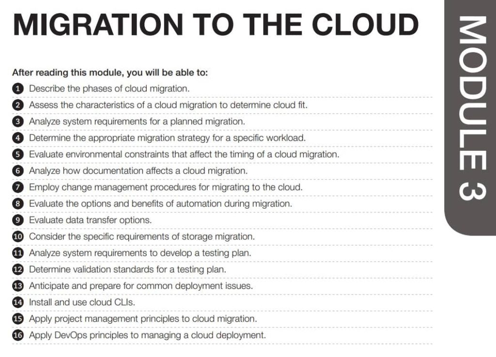 ماژول 3 کتاب CompTIA Cloud+ Guide to Cloud Computing