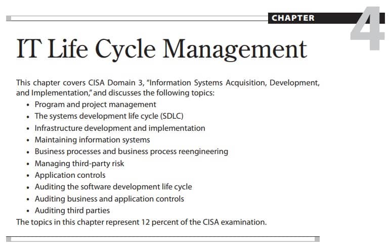 فصل 4 کتاب CISA Certified Information Systems Auditor