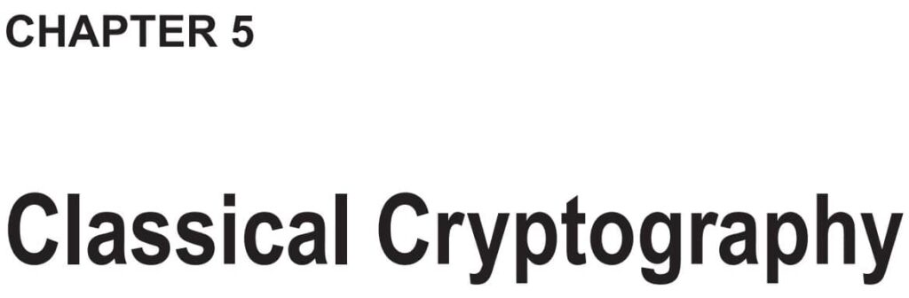 فصل 5 کتاب Cryptography and Cryptanalysis in Java
