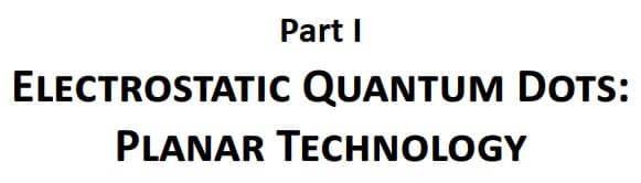 قسمت 1 کتاب Physical Models for Semiconductor Quantum Dots
