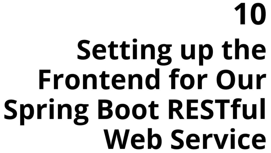فصل 10 کتاب Full Stack Development with Spring Boot and React نسخه سوم