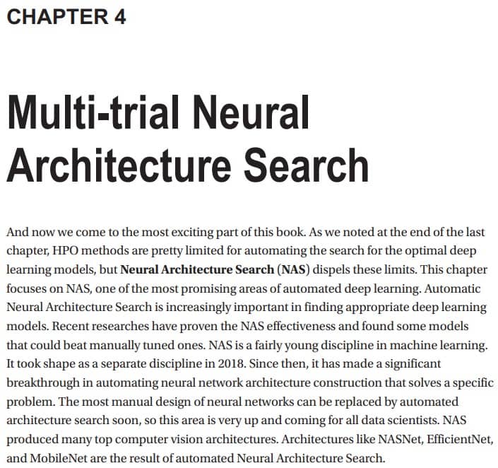 فصل 4 کتاب Automated Deep Learning Using Neural Network Intelligence