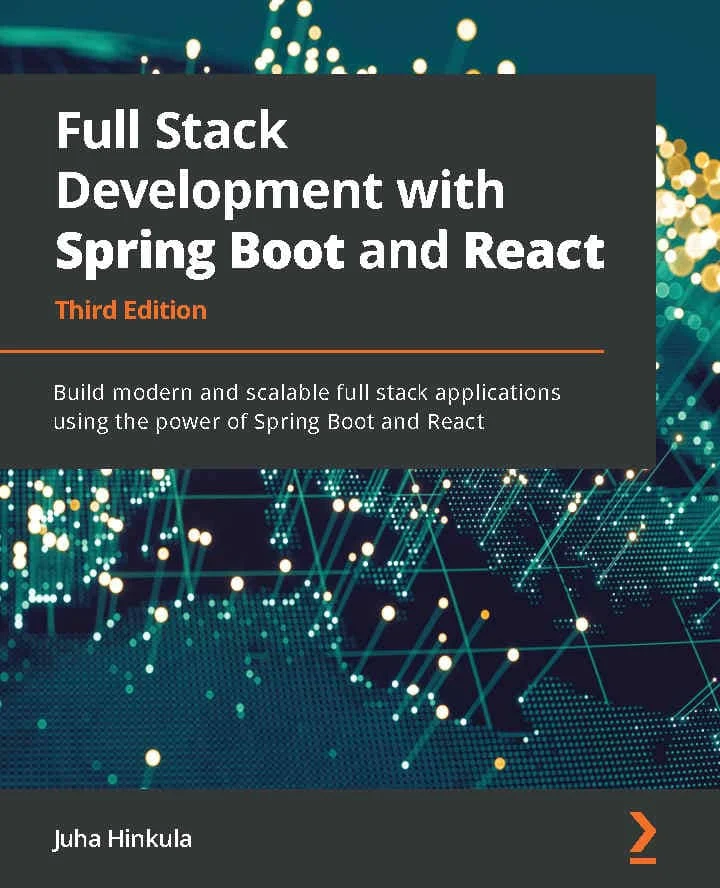 کتاب Full Stack Development with Spring Boot and React نسخه سوم