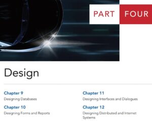 بخش 4 کتاب Modern Systems Analysis and Design نسخه نهم