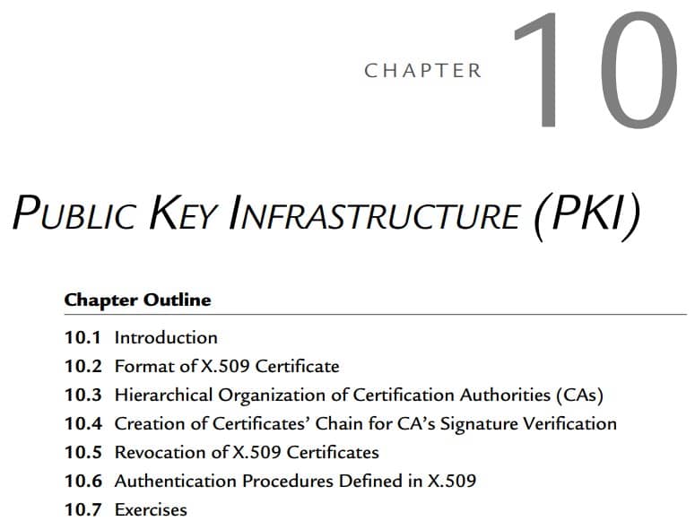 فصل 10 کتاب Network Security and Cryptography ویرایش دوم