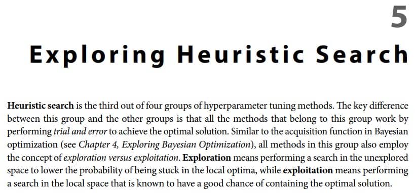 فصل 5 کتاب Hyperparameter Tuning with Python