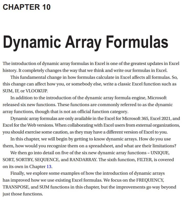 فصل 10 کتاب Advanced Excel Formulas