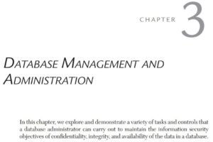 فصل 3 کتاب Database Security