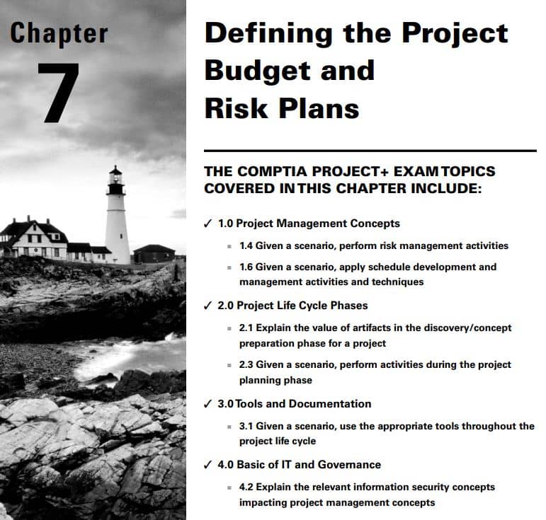 فصل 7 کتاب CompTIA Project+ Study Guide ویرایش سوم