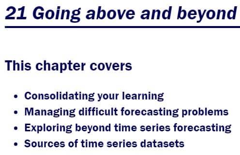 فصل 21 کتاب Time Series Forecasting in Python