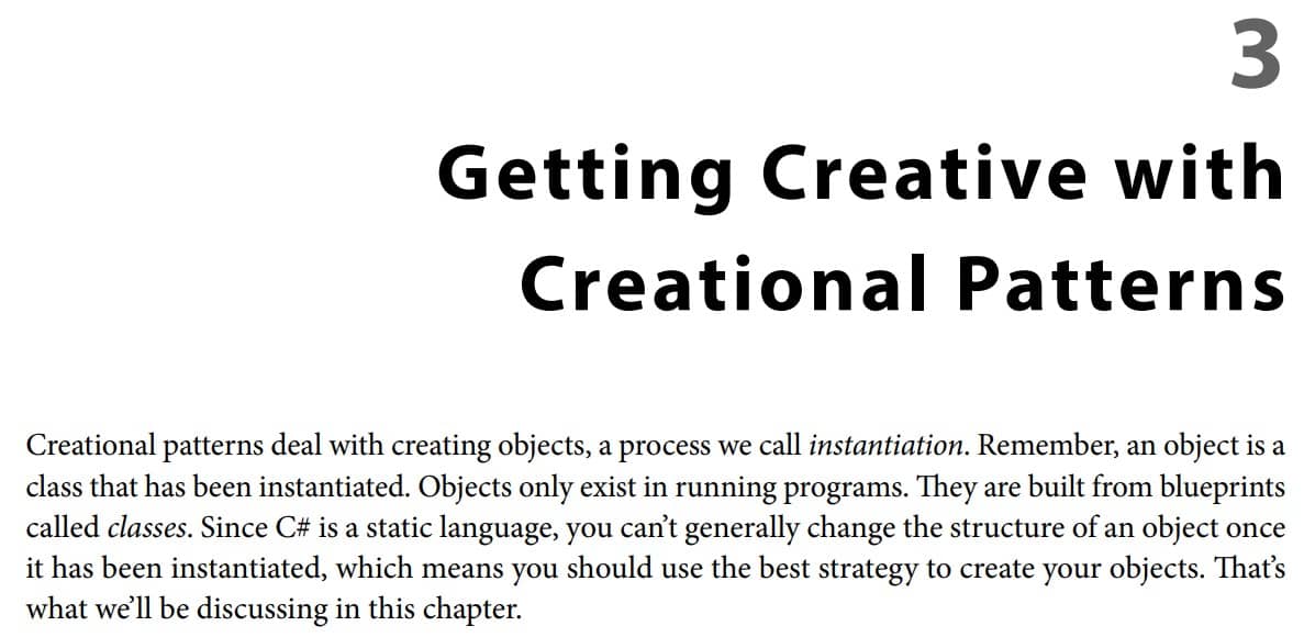 فصل 3 کتاب Real-World Implementation of C# Design Patterns
