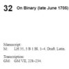 فصل 32 کتاب Leibniz on Binary