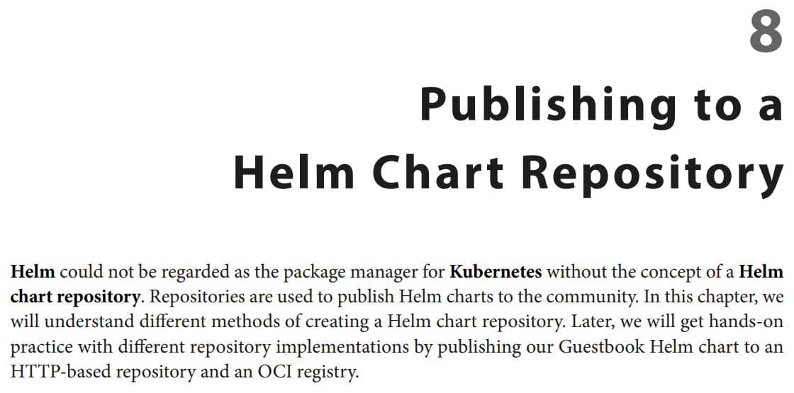 فصل 8 کتاب Managing Kubernetes Resources Using Helm ویرایش دوم