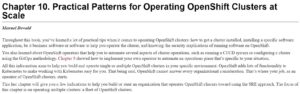 فصل 10 کتاب Operating OpenShift