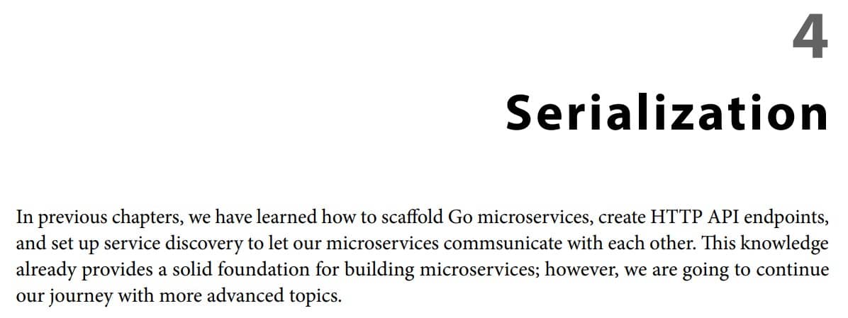 فصل 4 کتاب Microservices with Go