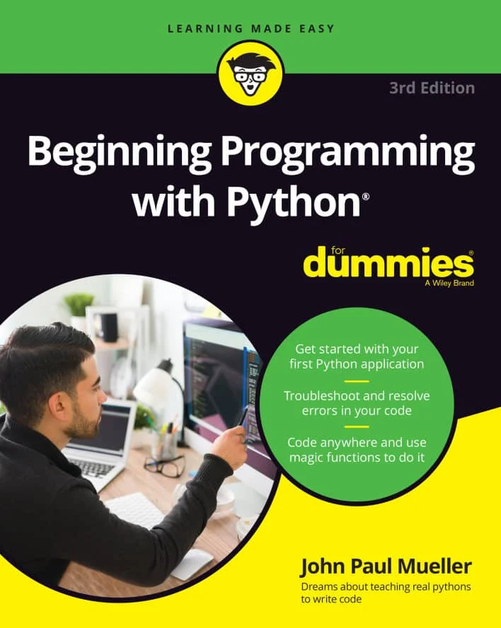 کتاب Beginning Programming with Python For Dummies ویرایش سوم
