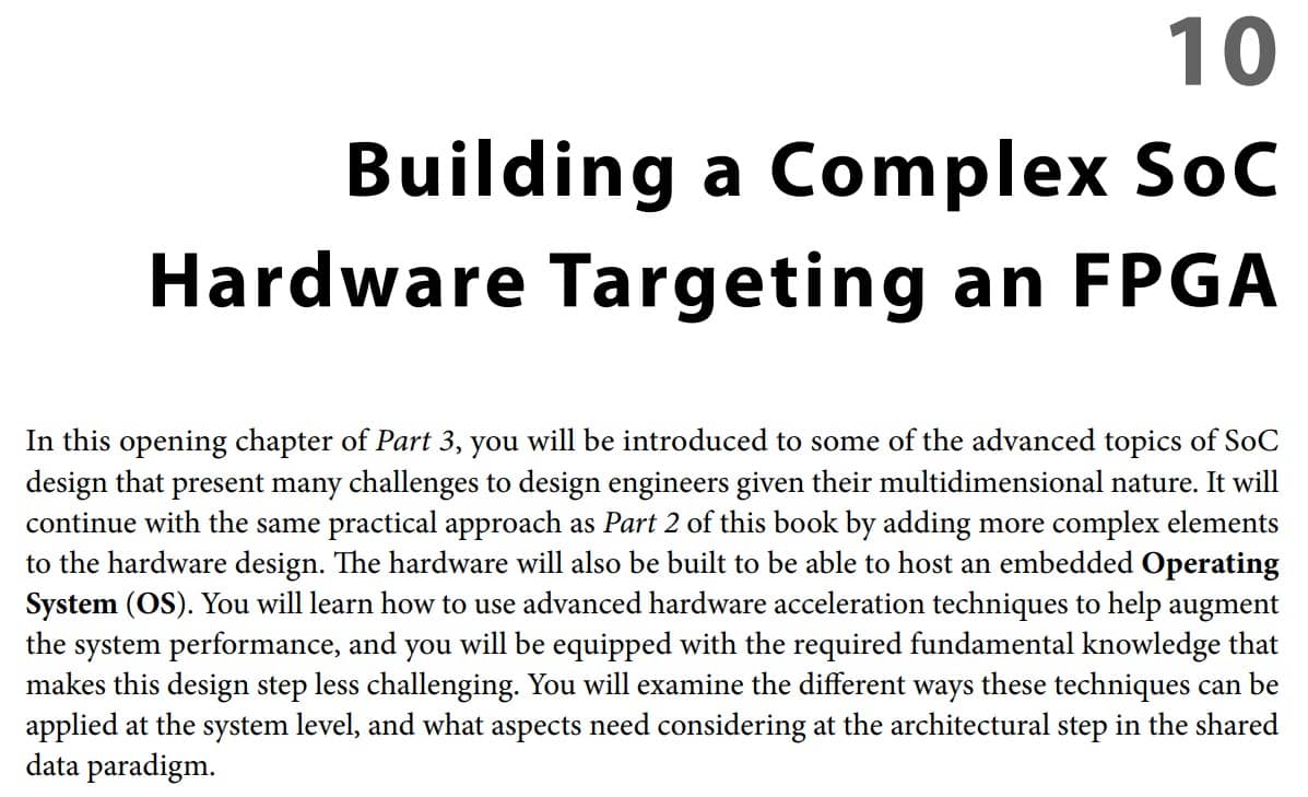 فصل 10 کتاب Architecting and Building High-Speed SoCs